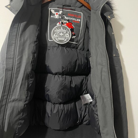 Moose Knuckles Men's Ballistic Bomber Jacket - Picture 8 of 16